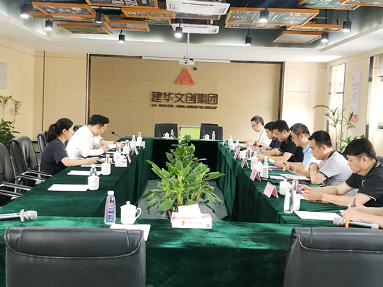 庐阳区副区长周茂斌一行莅临庐阳必赢文创园调研